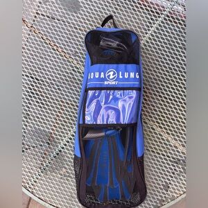 Aqua Lung Sport Zulu Snorkel & Bolt Fins Set, size adult Small
